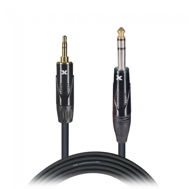 5 Ft. Balanced TRS-M Mini 1/8 to TRS-M  High Performance Audio Cable