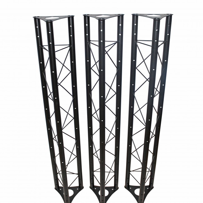 ProX Set of (3) Universal Lighting Truss System with 5Ft 10Ft 15Ft Triangle Segment Sections