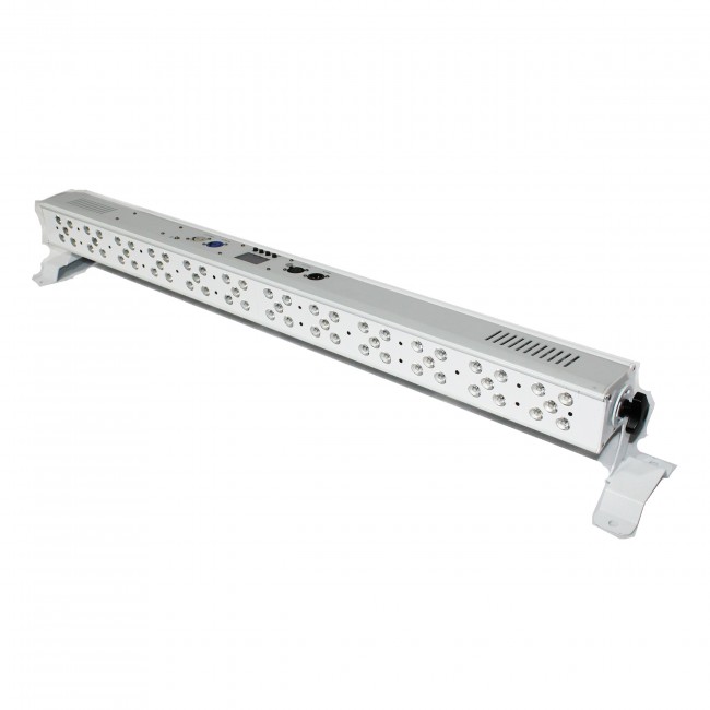 Ultrabright DAZZLER Bar with 60 3W RGBWA LED in White Housing