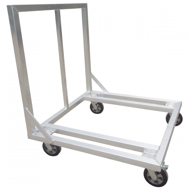 Rolling Stage Dolly Cart Fits up to (8) 4x4 Ft. XSQ Stage Platforms