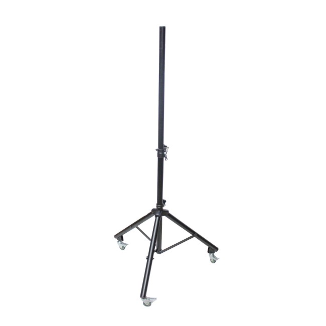Adjustable Speaker Lighting Tripod Stand with Casters