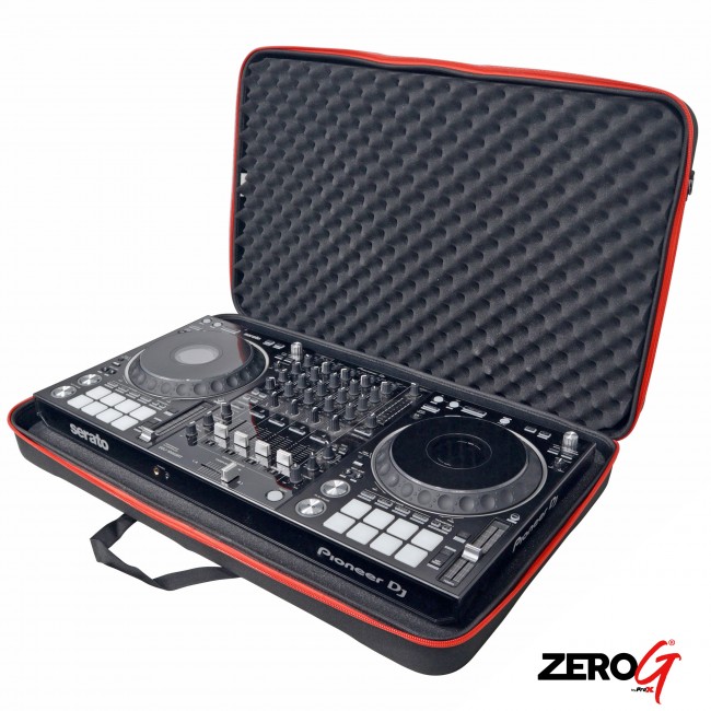 ZeroG Ultra Lightweight Hard Shell DJ Controller Shoulder Strap Bag for Pioneer DDJ FLX10 REV5 REV7 RANE ONE - Large Size