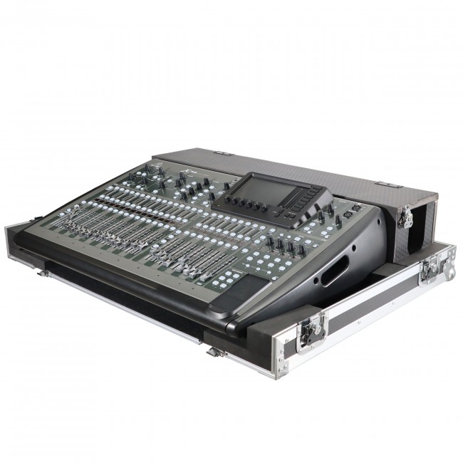 ATA Digital Audio Mixer Flight Case for Behringer X32 Console with Doghouse compartment and Caster wheels