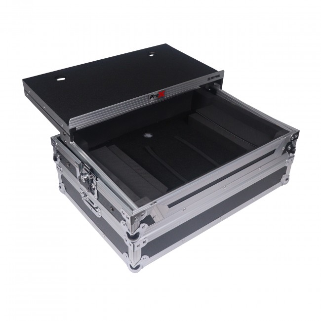 ATA Flight Style Road Case For Denon SC Live 4 Controller with Laptop Shelf 1U Rack Space