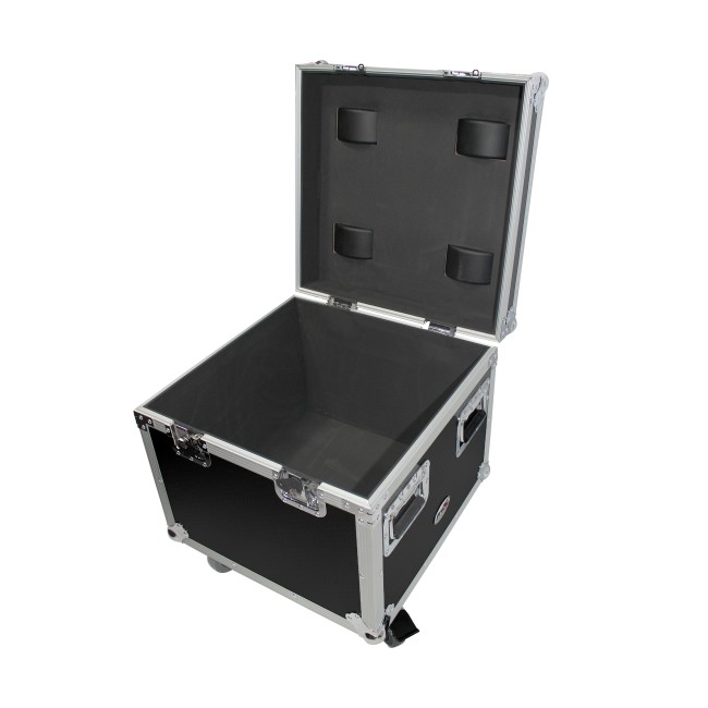 ATA Utility Flight Travel Heavy-Duty Storage Road Case with 4 in casters – 20x20x17 Exterior