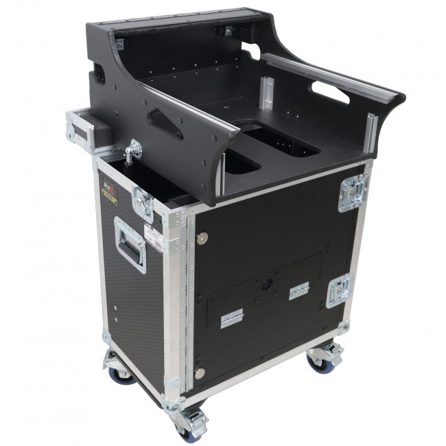 For Allen and Heath SQ 5 Flip-Ready Hydraulic Console Easy Retracting Lifting Case by ZCASE
