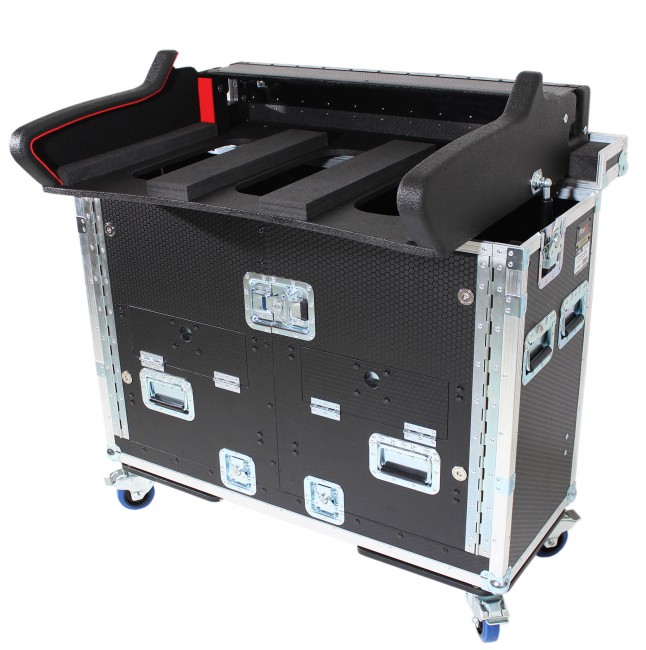 Flip-Ready Easy Retracting Hydraulic Lift Case for Allen and Heath DLive C3500 Console by ZCase